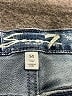 Seven7 Paisley Blue Denim Shorts Size 14 - photo 3