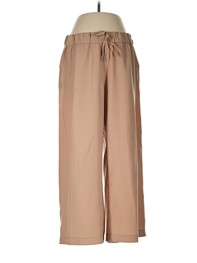 Pre-owned Lululemon Athletica Casual Pants In Tan