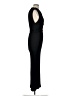 Zara 100% Polyester Black Cocktail Dress Size L - photo 4