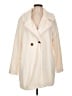 Jason Wu 100% Polyester Ivory Coat Size L - photo 1