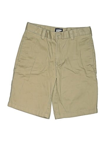 Lands' End Khaki Shorts (view 1)