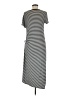 Gap Stripes Gray Casual Dress Size M - photo 2