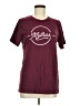 Assorted Brands 100% Cotton Burgundy Short Sleeve Top Size M - photo 1