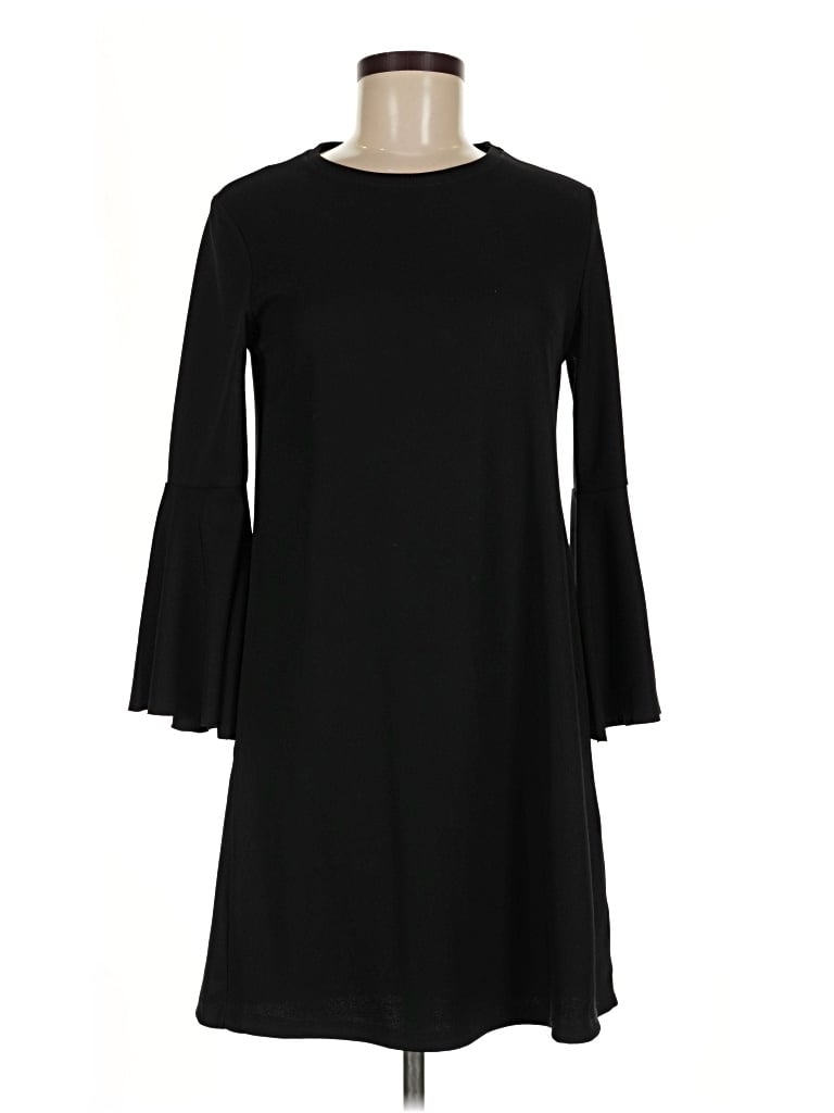 Pre-owned Bershka Casual Dress In Black
