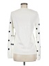 Tommy Hilfiger 100% Tencel Polka Dots White Pullover Sweater Size M - photo 2
