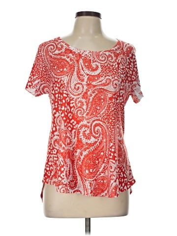 Style&Co Short Sleeve Blouse (view 1)