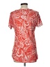 Style&Co 100% Polyester Red Short Sleeve Blouse Size L - photo 2