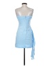 Lulus Blue Cocktail Dress Size S - photo 2