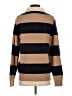 J.Crew Factory Store Stripes Brown Pullover Sweater Size S - photo 2