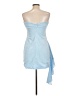 Lulus Blue Cocktail Dress Size L - photo 2