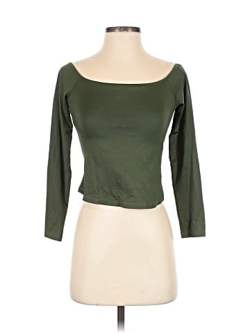 Bershka 3/4 Sleeve T-Shirt (view 1)