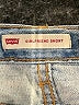 Levi's 100% Cotton Blue Denim Shorts Size 8 - photo 3