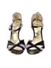 Bianca Buccheri 100% Leather Purple Sandals Size EU 38 - photo 2
