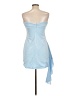 Lulus Blue Cocktail Dress Size L - photo 2