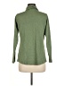 L.L.Bean 100% Cotton Green Long Sleeve Turtleneck Size M - photo 2