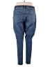 Lane Bryant Solid Blue Jeans Size 18 - photo 2