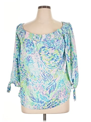 Lilly Pulitzer 3/4 Sleeve Blouse (view 1)