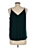 Express 100% Polyester Teal Sleeveless Top Size M - photo 2