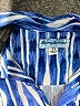 Tommy Bahama 100% Rayon Stripes Blue Short Sleeve Button-Down Shirt Size 2T - photo 3