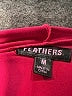 Feathers Pink Short Sleeve Turtleneck Size M - photo 4