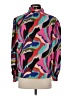 Crosby 100% Polyester Color Block Pink Long Sleeve Blouse Size S - photo 2