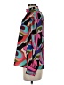 Crosby 100% Polyester Color Block Pink Long Sleeve Blouse Size S - photo 5