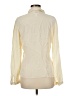 Talbots 100% Silk Solid Ivory Blouse Size 6 - photo 2