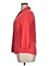 J. McLaughlin Red 3/4 Sleeve Blouse Size XL - photo 5