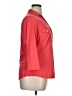 J. McLaughlin Red 3/4 Sleeve Blouse Size XL - photo 4