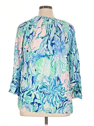 Lilly Pulitzer 3/4 Sleeve Blouse (view 2)