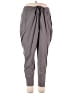 Yogalicious Solid Gray Casual Pants Size 1X - photo 1