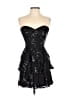 Lulus Black Cocktail Dress Size L - photo 1
