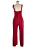 Crystal Sky Solid Red Jumpsuit Size M - photo 2