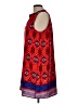 Sweet Rain 100% Polyester Print Red Casual Dress Size L - photo 5
