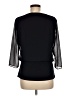 Ann Taylor Black 3/4 Sleeve Top Size M - photo 2