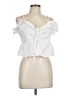 Express White Sleeveless Blouse Size L - photo 1