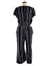 Left Coast by Dolan Stripes Blue Black Jumpsuit Size L - photo 2