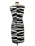 Bisou Bisou Graphic Black Cocktail Dress Size 12 - photo 2
