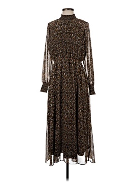 Madewell (Re)sourced Georgette Smocked-Neck Midi Dress in Folktale Paisley