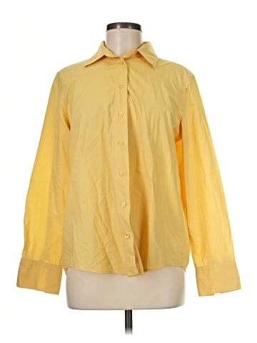 Banana Republic Factory Store Long Sleeve Button-Down Shirt (view 1)