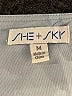 She + Sky 100% Polyester Gray Blue Romper Size M - photo 4