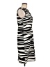 Bisou Bisou Graphic Black Cocktail Dress Size 12 - photo 4