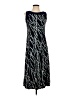 Perceptions Graphic Black Cocktail Dress Size S - photo 1