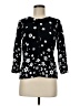 Talbots Floral Black Pullover Sweater Size M - photo 1