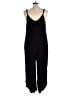 Z Supply Solid Black Jumpsuit Size 3X (estimated) - photo 2