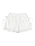 Shein 100% Polyester White Shorts Size L - photo 1