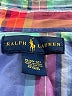 Ralph Lauren Plaid Blue Long Sleeve Button-Down Shirt Size 10 - 12 - photo 3