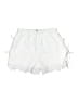 Shein 100% Polyester White Shorts Size L - photo 2