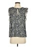 J.Crew 100% Polyester Blue Sleeveless Blouse Size 4 - photo 1