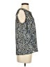 J.Crew 100% Polyester Blue Sleeveless Blouse Size 4 - photo 4